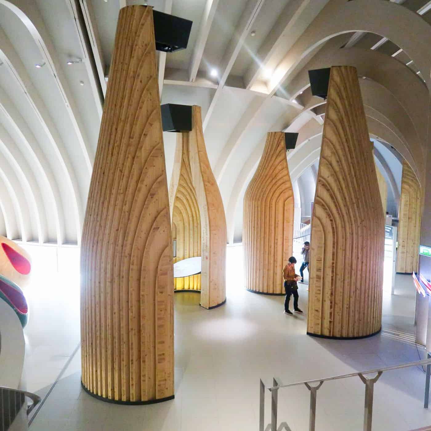 la cité du vin bordeaux frankrijk wijn museum citytrip wijnbar