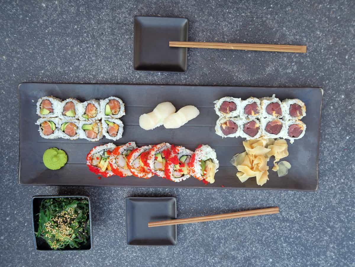 Welke wijn bij sushi