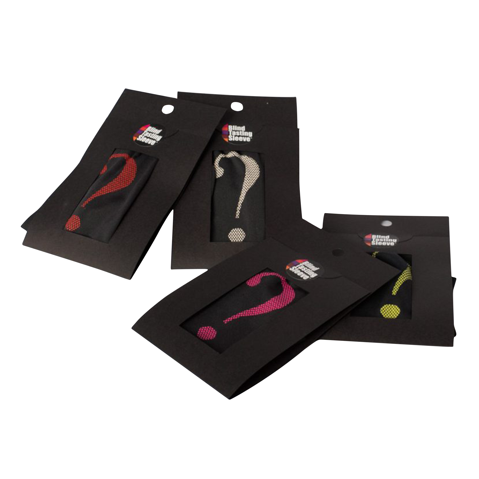 4x Blind tasting sleeves (4 kleuren)