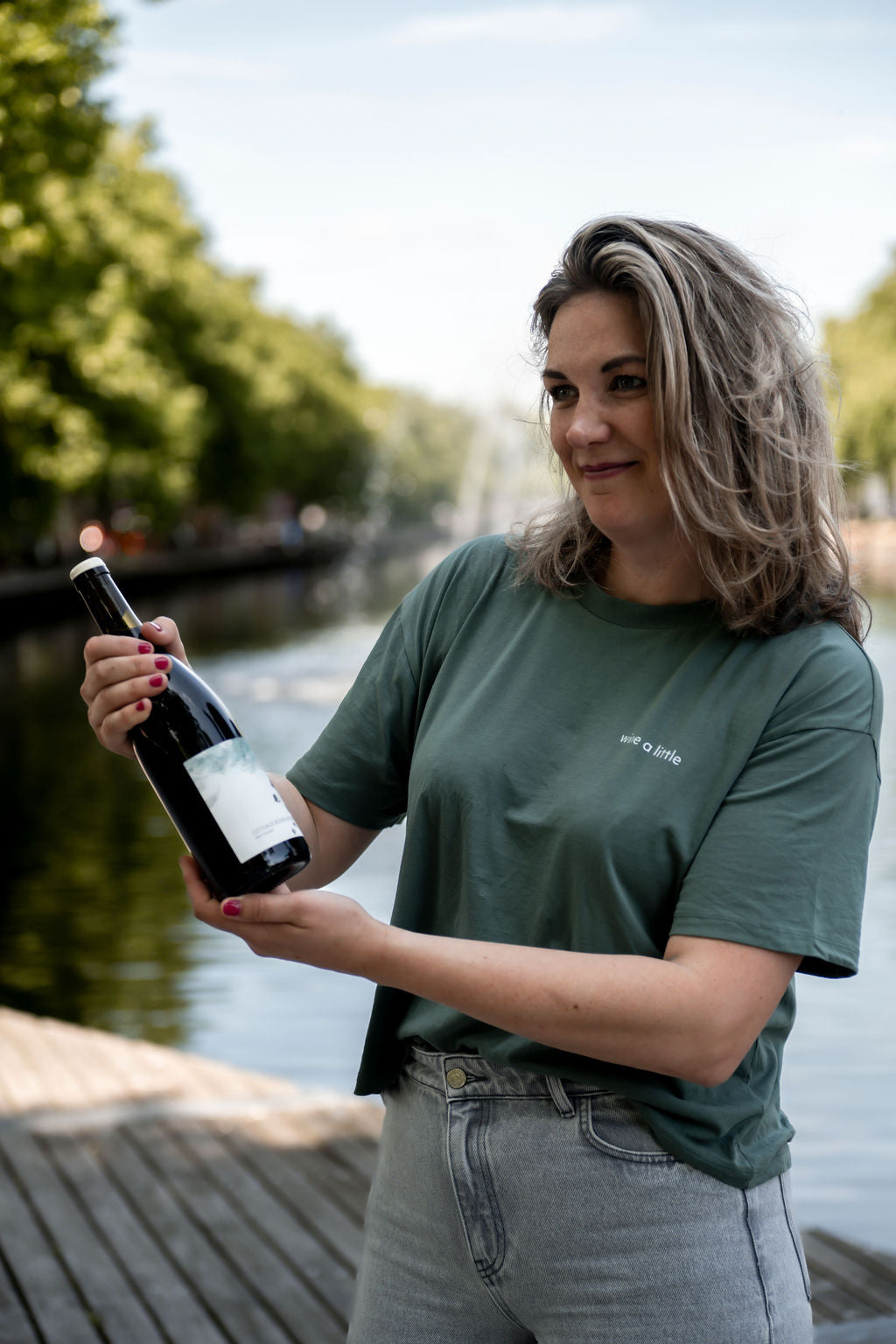 Shirt - Wine a little
