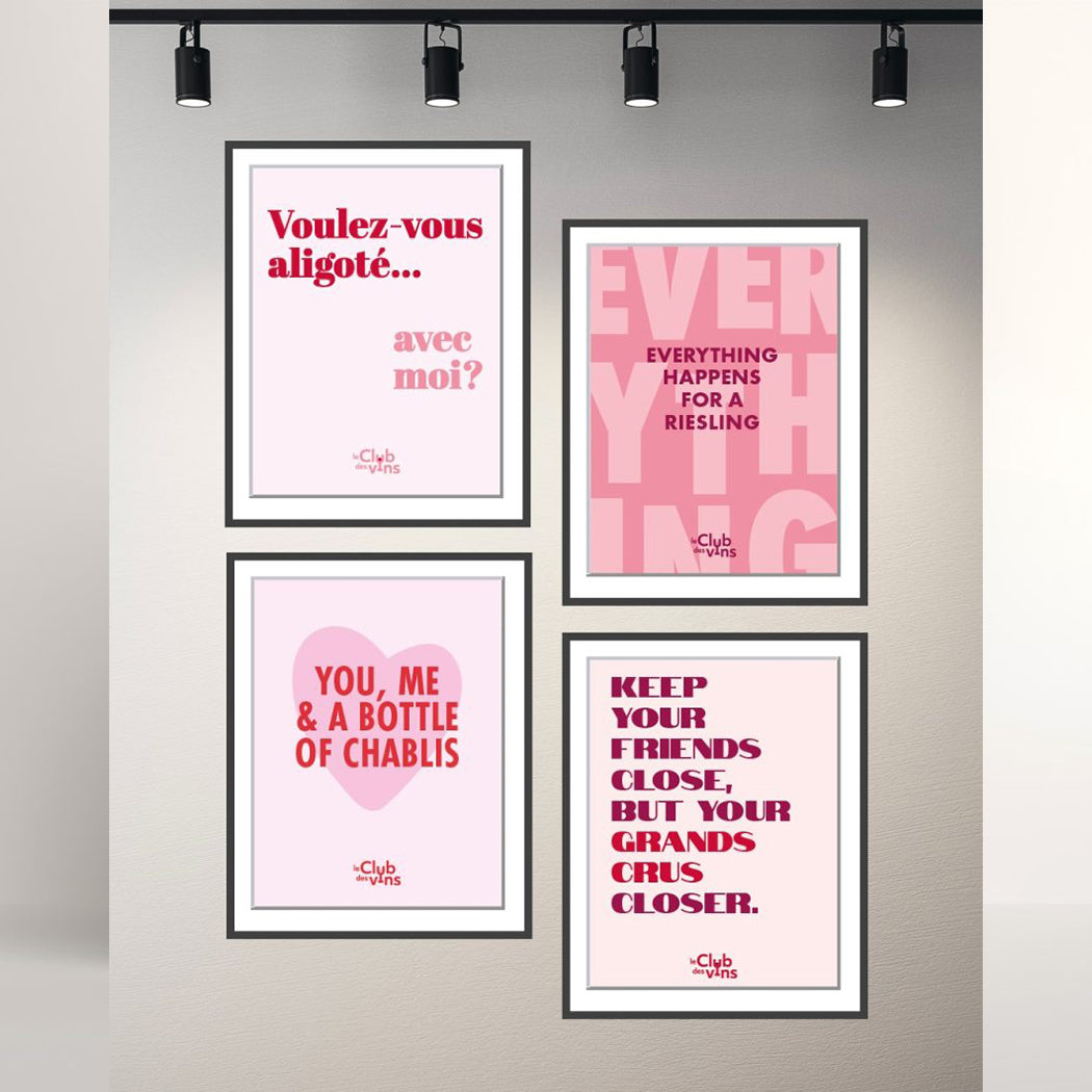 Poster A3 - Grands crus