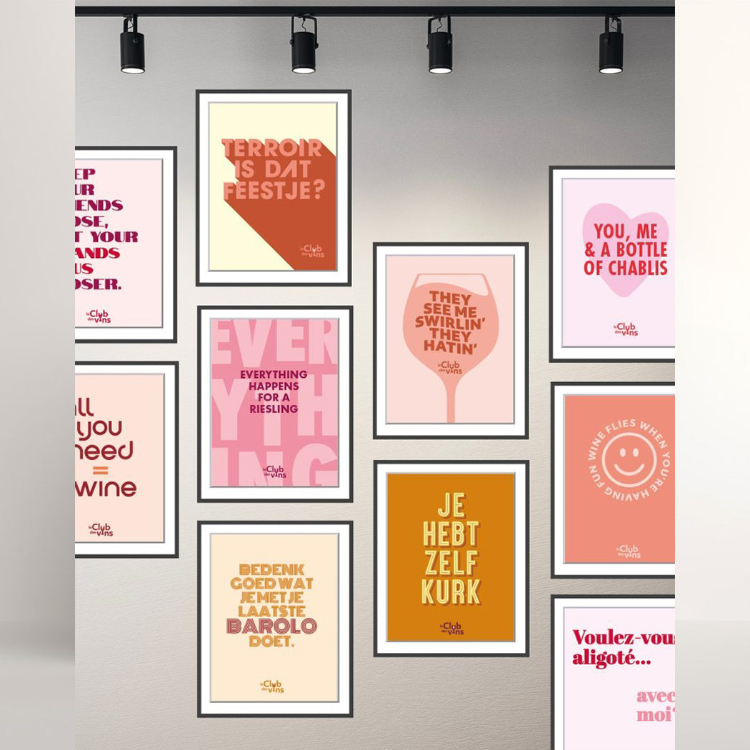 Poster A3 - Grands crus