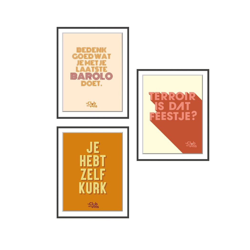 Posterpakket A3 - Retro