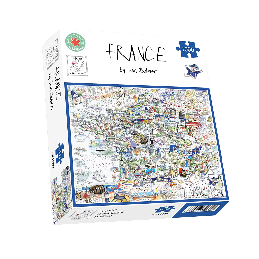 Puzzel - wijnland Frankrijk (Tim Bulmer)