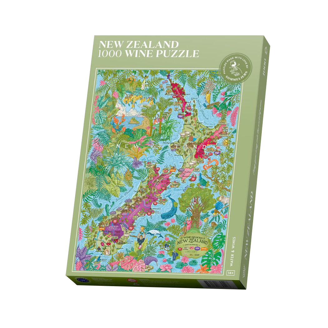 Puzzel - wijnland Nieuw-Zeeland