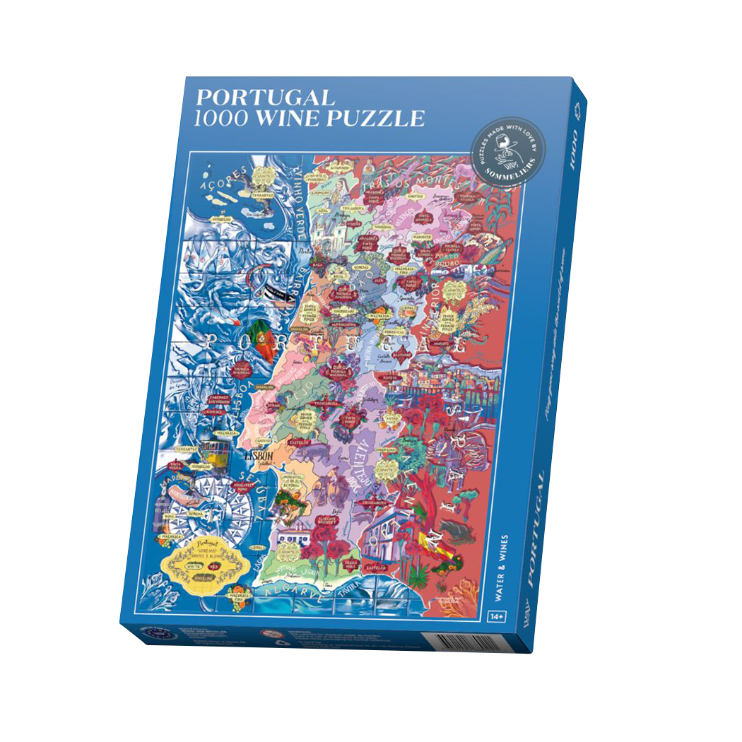 Wijnpuzzel puzzel Portugal
 wijnliefhebber cadeau