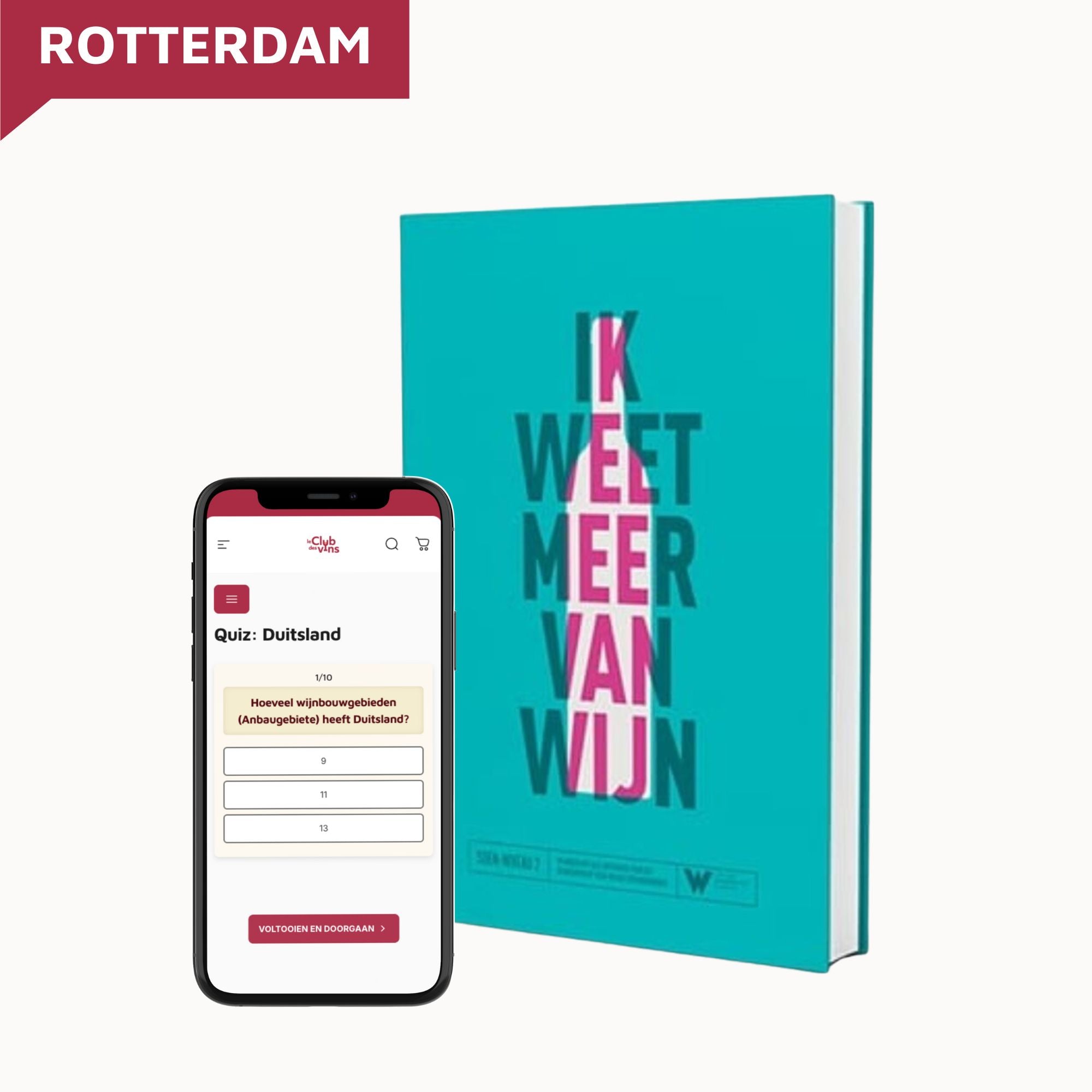 SDEN2 wijncursus in Rotterdam