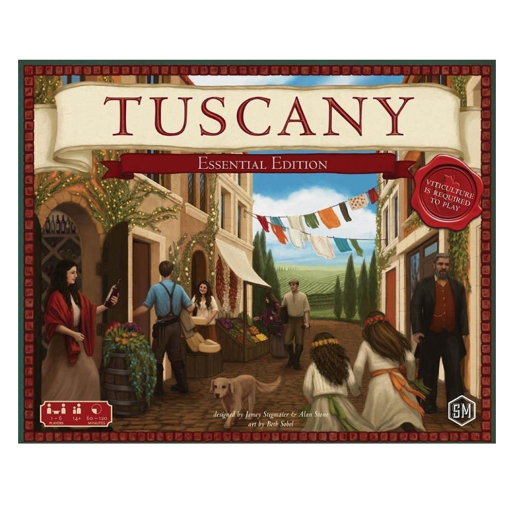 Spel: Viticulture - Toscane