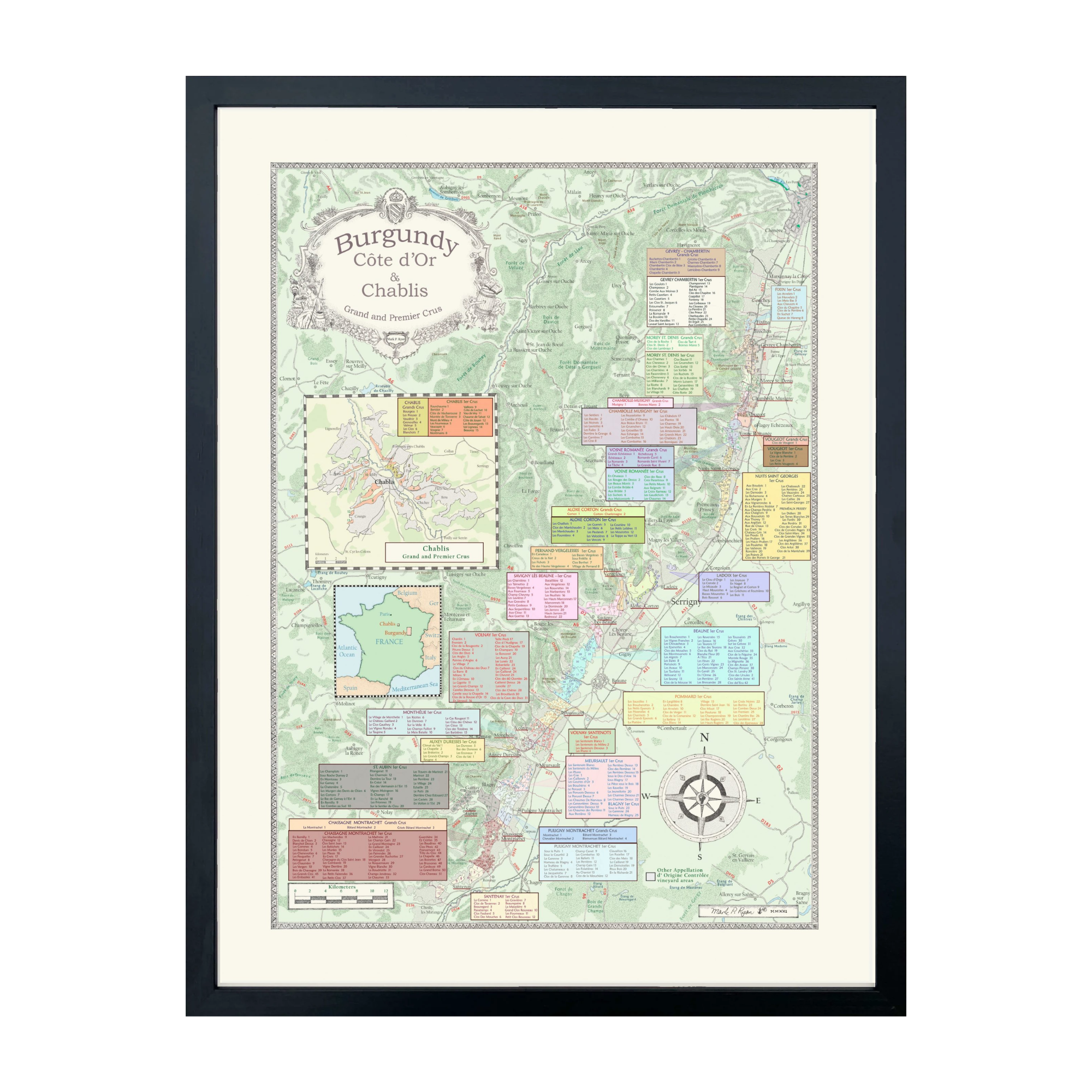 Poster - Cote d'Or en Chablis