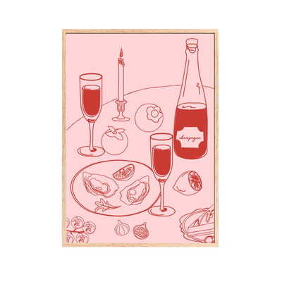Champagne en oesters