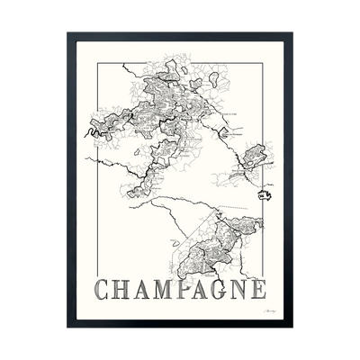Champagne (black and white)