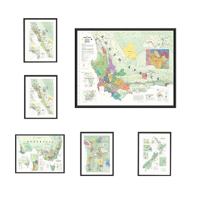 Pakket: Nieuwe Wereld (6 wijnkaarten)
