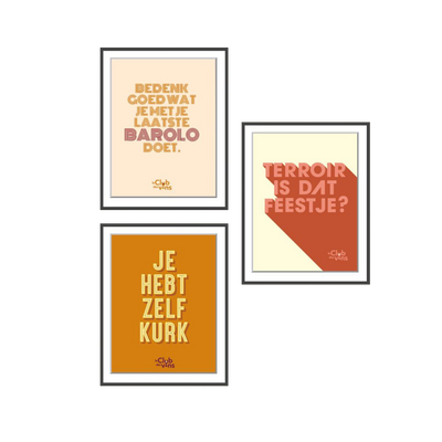 Posterpakket A3 - Retro