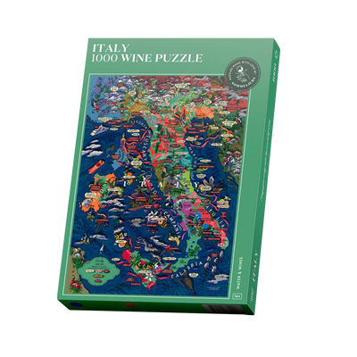 Wijnpuzzel puzzel Italië wijnliefhebber cadeau