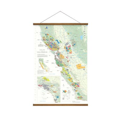 Wijnkaart Californië