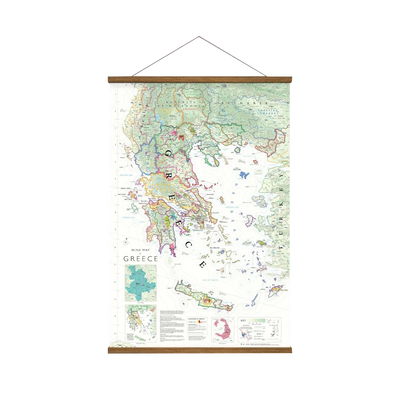 Wijnkaart Griekenland