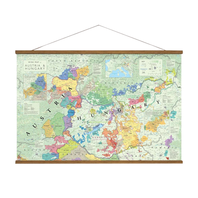 Wijnkaart Oostenrijk / Hongarije