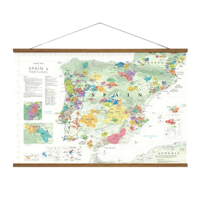 Wijnkaart Spanje / Portugal