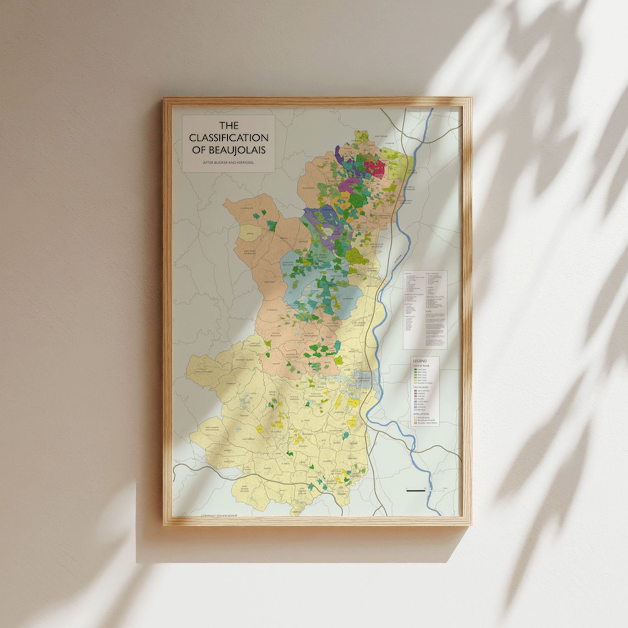 Poster "The Classification of Beaujolais”