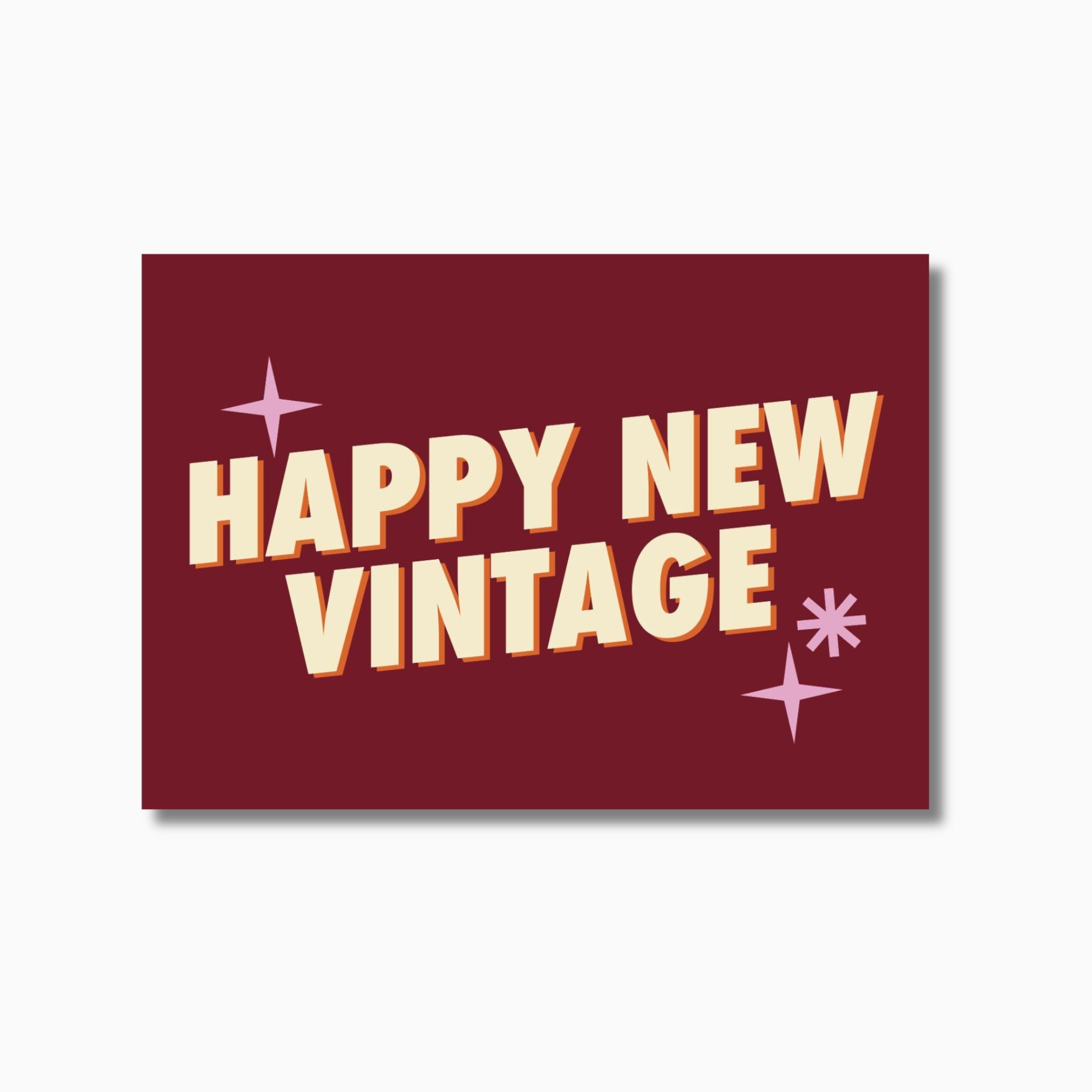 Happy new vintage