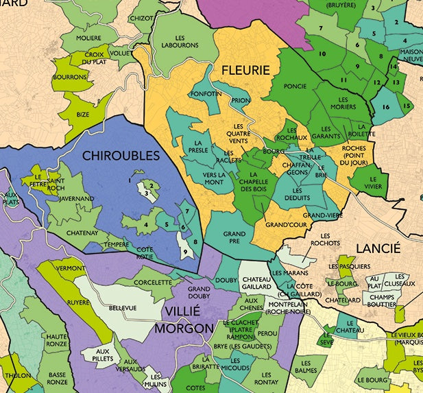 Poster "The Classification of Beaujolais”