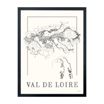 Val de Loire (zwart wit)