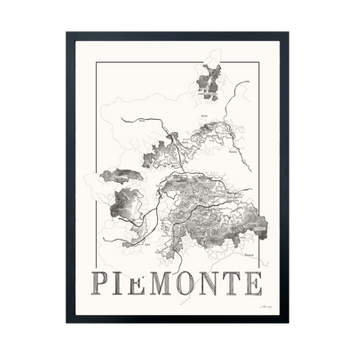 Piemonte (zwart wit)